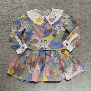 Raspberry plum dress. Size 3-4y. Great condition